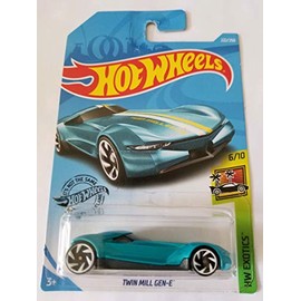 Hot Wheels 2019 Hw Exotics Twin Mill Gen-E, Blue 222/250