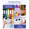VolenGo M950 Label Maker, Rechargeable Backlit Portable Bluetooth Labeler Machine