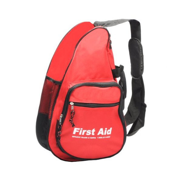 Deluxe First Aid Sling Bag Red Each