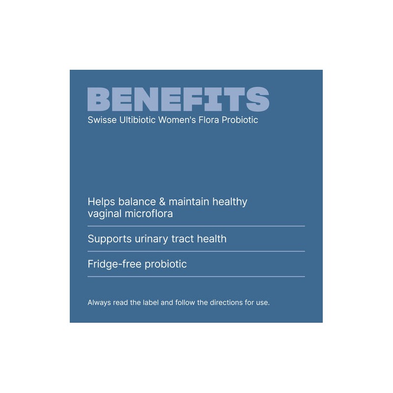 Swisse Ultibiotic Women's Flora Probiotic 30 Pack