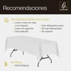 ALFER HOME - Mantel Rectangular Luxor, Elegante para Eventos, Banquetes,