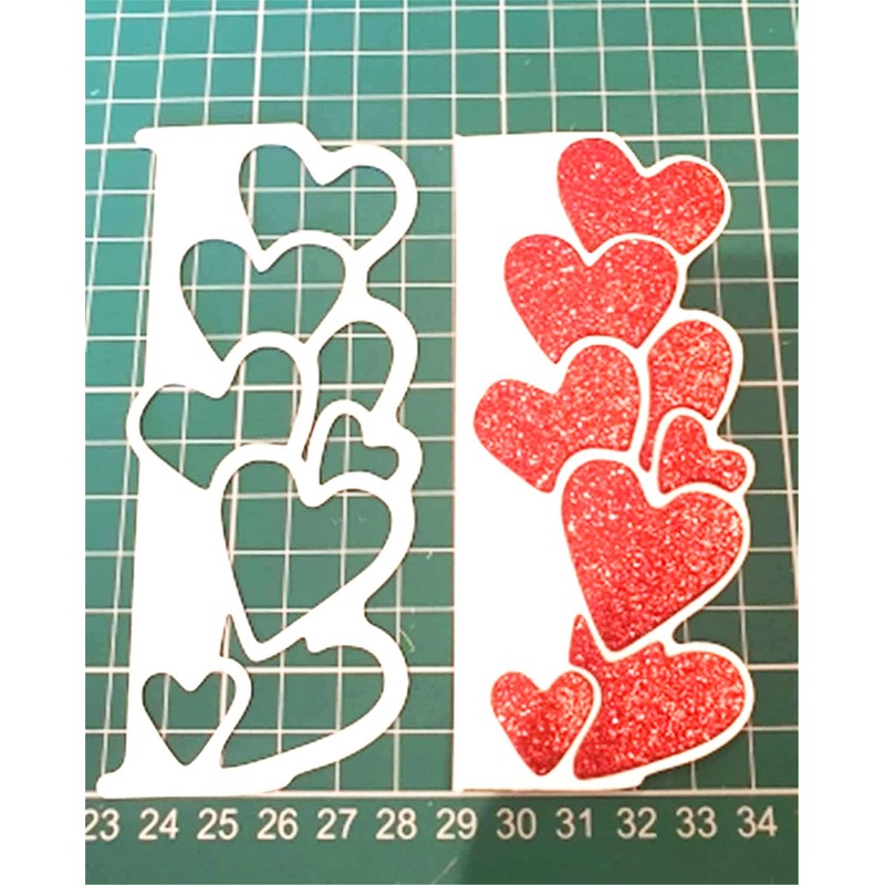 FAWENUCY Scrapbooking Die-Cuts for Card Making, Christmas Metal Cutting Dies,