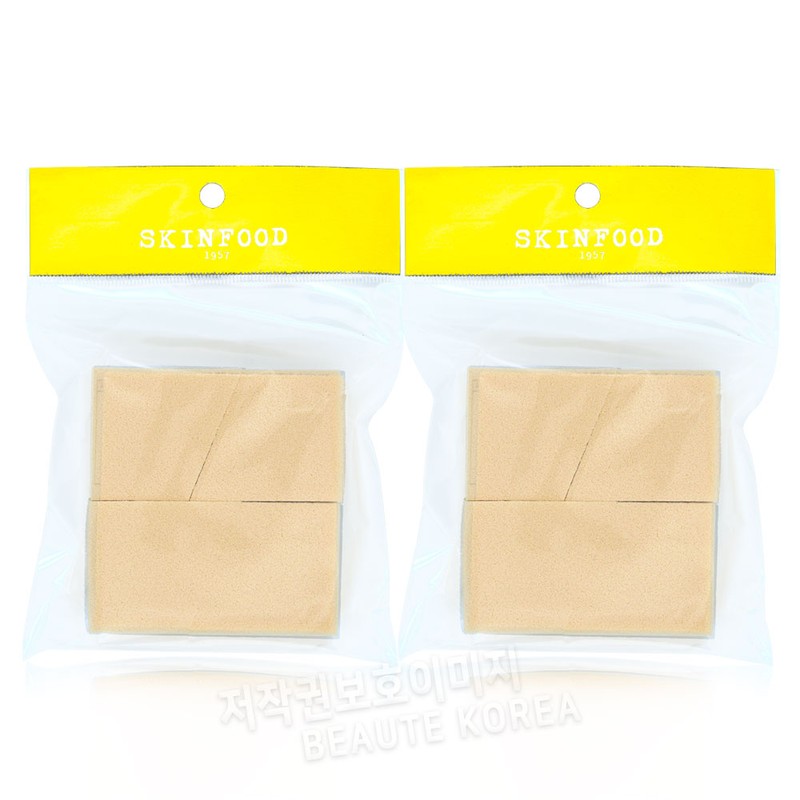 Skin Food Wedge Puffs (4) 2 / 스킨푸드 웨지퍼프(4개) 2개