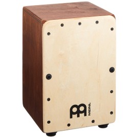 Meinl Mini Cajon Box Drum with Internal Snares - MADE IN EUROPE - Baltic Birch Frontplate / Almond Birch Body, Miniature Size, 2-YEAR WARRANTY (MC1AB-B)
