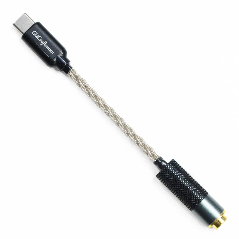 USB Typ C Adapter auf 4,4 mm symmetrische tragbare HiFi