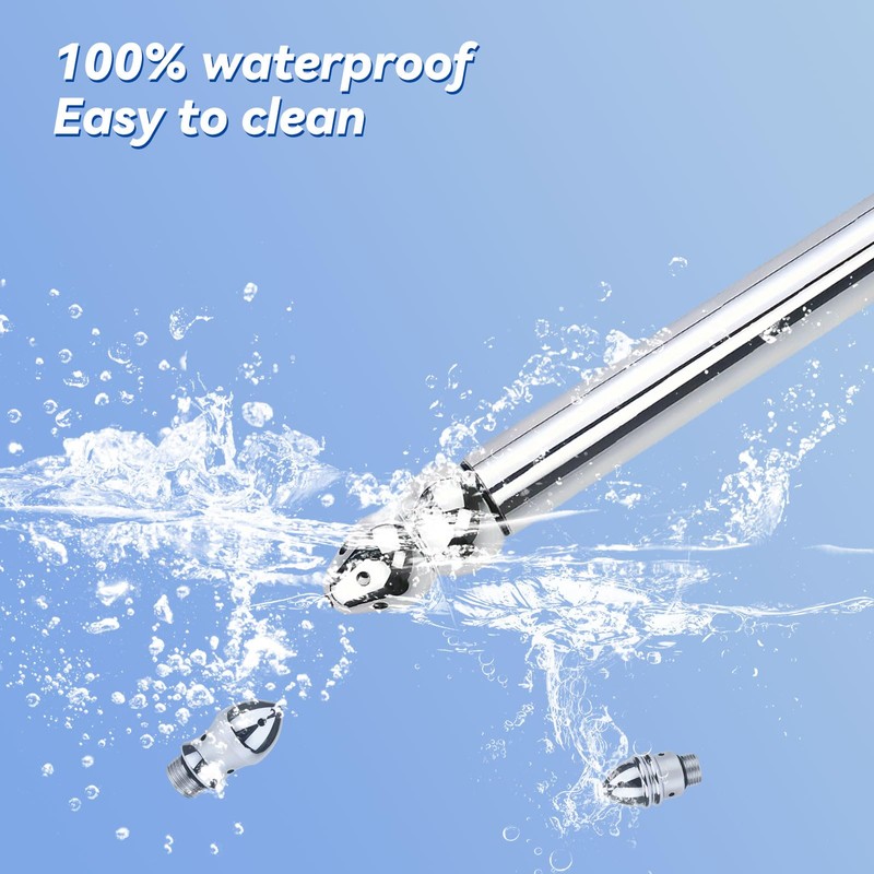 Aluminium Shower Set Shower Wash System, 3-Piece Aluminium Enema Set