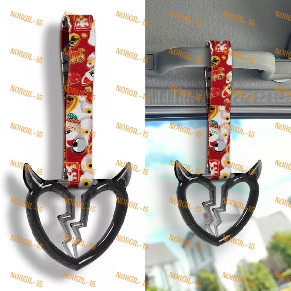 Unbranded Crystal Devil Broken Heart TSURIKAWA BK Ring Car Bus