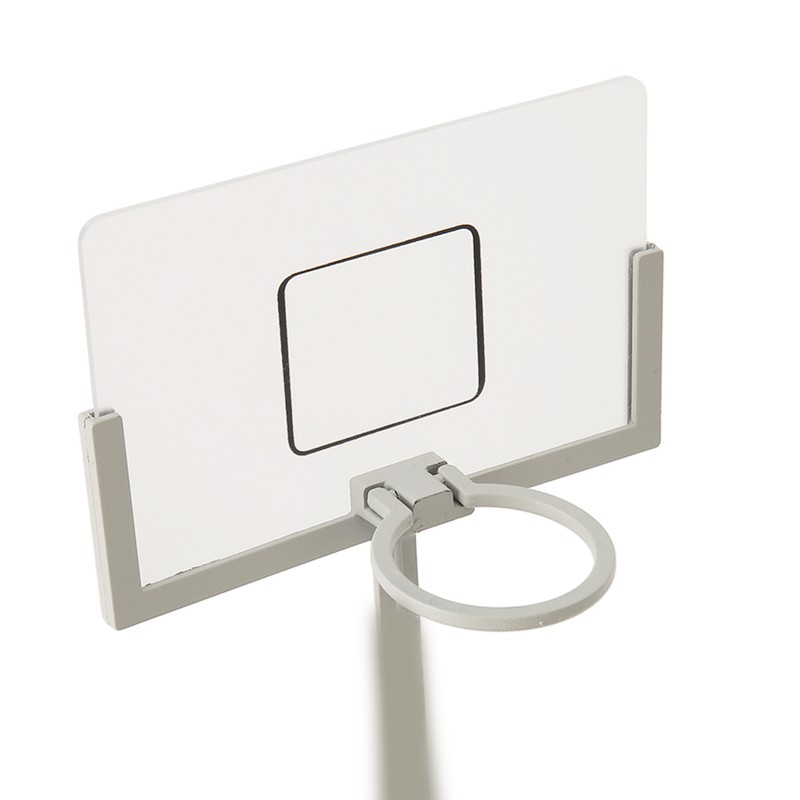 Desktop Basketball Game Foldable Reduce Pressure Aluminium Alloy Miniature Basketball