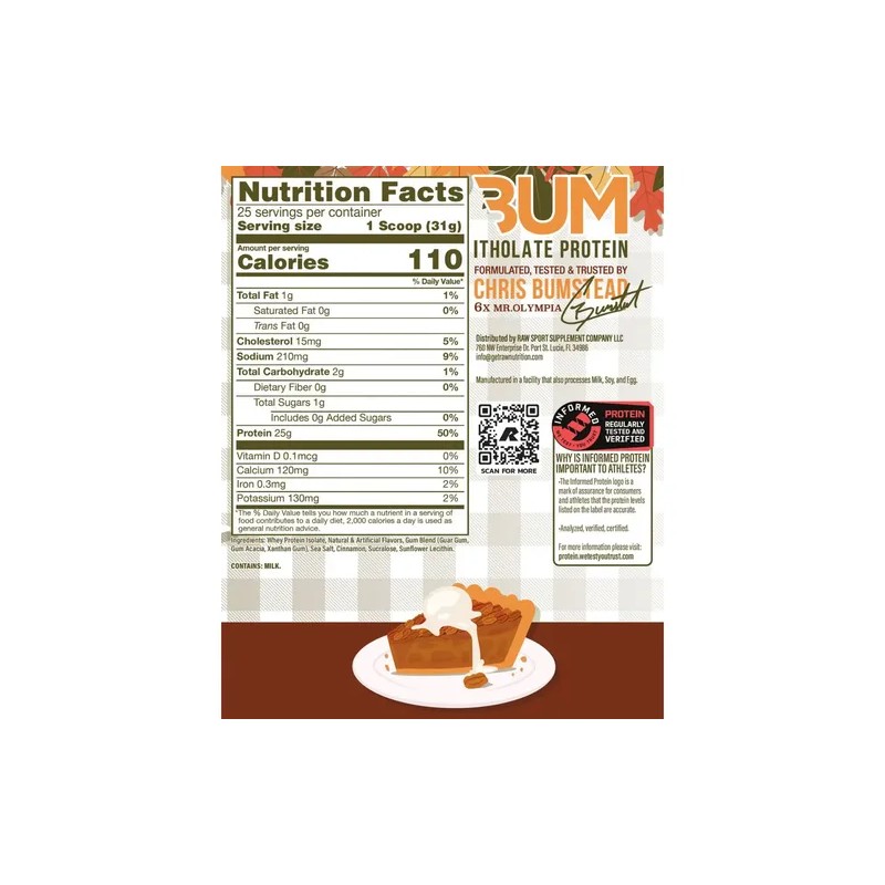 Raw Nutrition Cbum Itholate Protein 2 Lbs 775 Gr 25