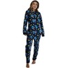 INTIMO Polar Express Adult Believe Hooded One-Piece Footless Sleeper Union
