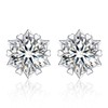 MomentWish Moissanite Diamond Stud Earrings 925 Silver / Gold 585,