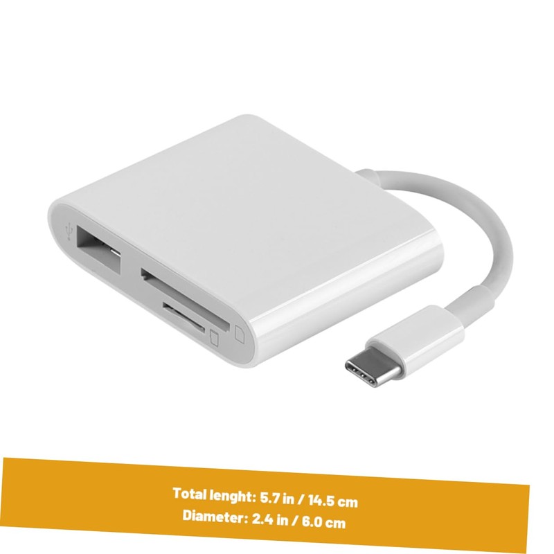 Operitacx USB Card Reader Adapter Compact OTG Reader for Phone