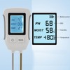 Soil Moisture Tester with Dual Probe Digital Display High Accuracy