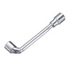 HARFINGTON L Shaped Angled Hex Socket Wrench 12mm 45# Steel