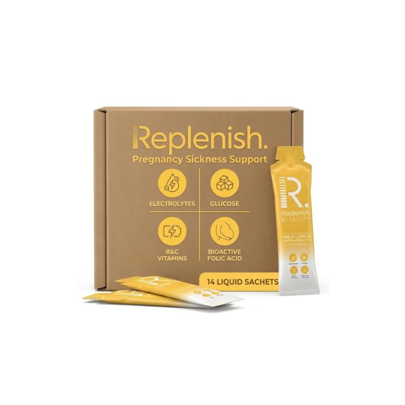 Replenish Pregnancy Sickness Electrolytes & Vitamin Liquid 14 x 28ml