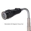 Retractable LED Magnetic Pickup Tool Non Slip Face Telescoping Magnet