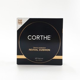 Revival Cushion Natural No. 21 (Moist Corte Moisture Cushion Pact SPF50+ with good coverage) / 리바이벌 쿠션 자연스런21호 (커버력좋은 촉촉한 코르테 수분 쿠션 팩트 SPF50+ )
