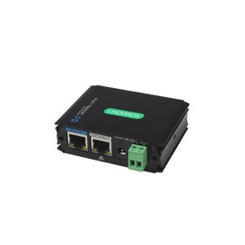LINOVISION Industrial Gigabit POE+ Splitter with DC12V/DC24V/ POE 24V Output, Wide Voltage Input, IEEE802.3af/at POE to DC Power Supply for Security Cameras, Wireless AP, Access Control Systems