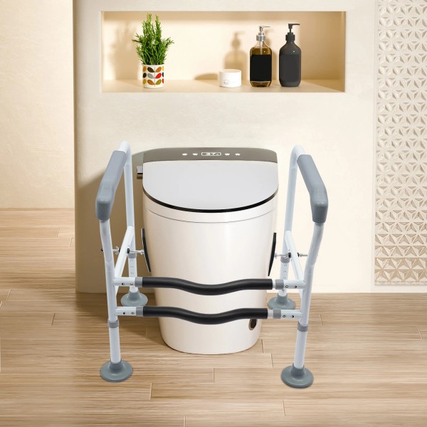 TBvechi Toilet Safety Rails Toilet Handles for Elderly Handicap Toilet