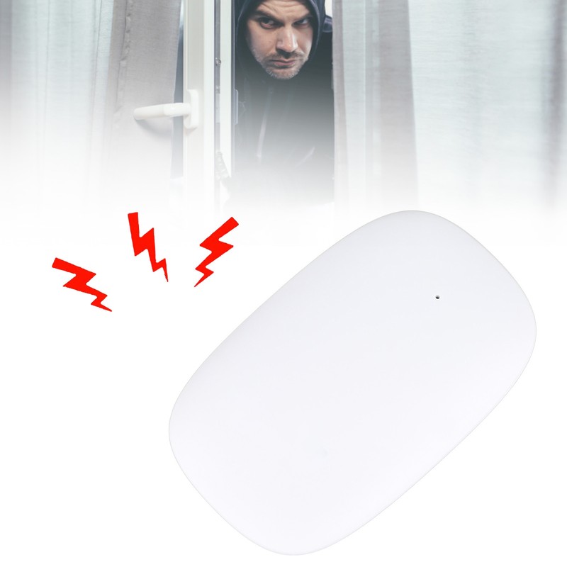 Door Window Alarm Precise Induction Security Protection Wireless Vibration Sensor