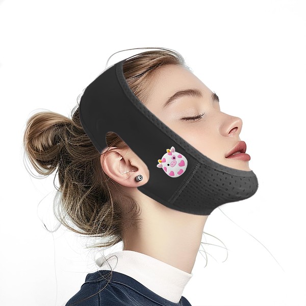 Yuibthr Chin Strap for Sleeping, V Line Lifting Mask, Animal