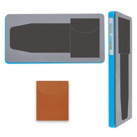 SUPERDANT Square Card Holder Cutting Dies Wallets and Credit Card Cases Leather Die Cutter Faux Leather Die Cuts Machine Leather Craft Punch Tool DIY Wooden Dies for PVC Card Stock Craft Paper Felt