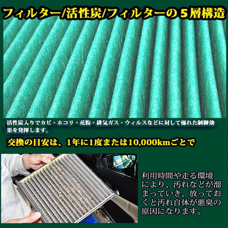 Toyota Prius 30 Air Conditioner Filter, Aqua Rumy, Prius α,