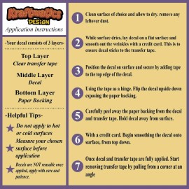 Kraftmatics Design Mom Baby Elephant Custom Name Wall Decal Vinyl Sticker Wall Art Room Decor