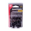 GARDNER BENDER INC, 25 Pack, Black PCC-1525 Coaxial Cable Staple