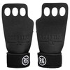 RooGrips - 3-Finger Durable Protective Leather Hand Grips, Weightlifting and