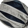 Anello Grande DC GU-A0982 Double Layer Round Shoulder Bag, gray