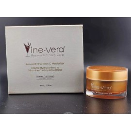 Vine Vera Resveratrol Vitamin C Moisturizer 1.5 fl oz/ 44 ml NEW