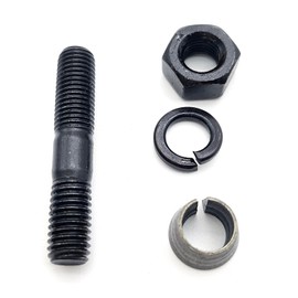 Hconcet 90116-08325 Set of 6 Hub Stud Bolts Fit Compatible with 1975-1997 Toyota Land Cruiser, 1979-1995 Pickup, 1984-1995 4runner