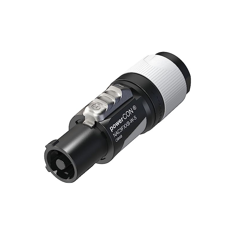NEUTRIK - Plug connector - 3 contact output connector, FXX