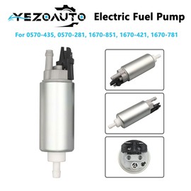 Yezoauto Fuel Pump for Arctic Cat 450 500 550 550S 700 700S 10-20 / Wildcat 4 4X Sport Trail X 12-19 / TRV TBX VLX 450 500 550 700 10-17 / Prowler 11-17 / Alterra 17-20 Replaces 0570-358 0570-436