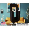 Wall Mount Remote Holder for Home Decorators Merwry Fan, Black,