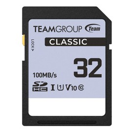 Team 32GB Classic SD UHS-I Memory Card