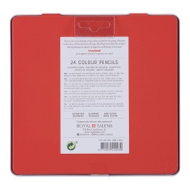 bruynzeel Expression Colouring Pencils 24 Metal Case