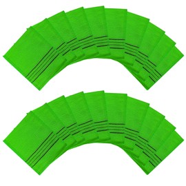 GOLDSANGSA-Korean Bath Towel Washcloth 20pcs/Body Scrub Genuine Exfoliating Bath Mitten Remove Dead Skin(Green)