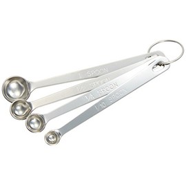 Wadasuki SW 18-8 Extra Thick Measuring Spoons, Set of 4