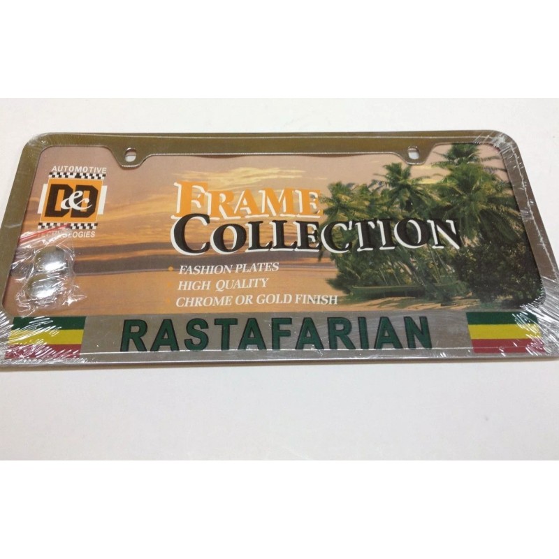 D&D 1PC RASTAFARIAN REGGAE RASTA LION OF JUDAH METAL CHROME