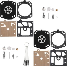 ZAMDOE K22-HDA Carburetor Rebuild Overhaul Kit for Walbro for Husqvarna 359 359 EPA 357 357XP for Honda GX100 Engine for Tanaka TBC422C TEA500 ECS506/650 EHC120 Chainsaw Trimmer Leaf Blower