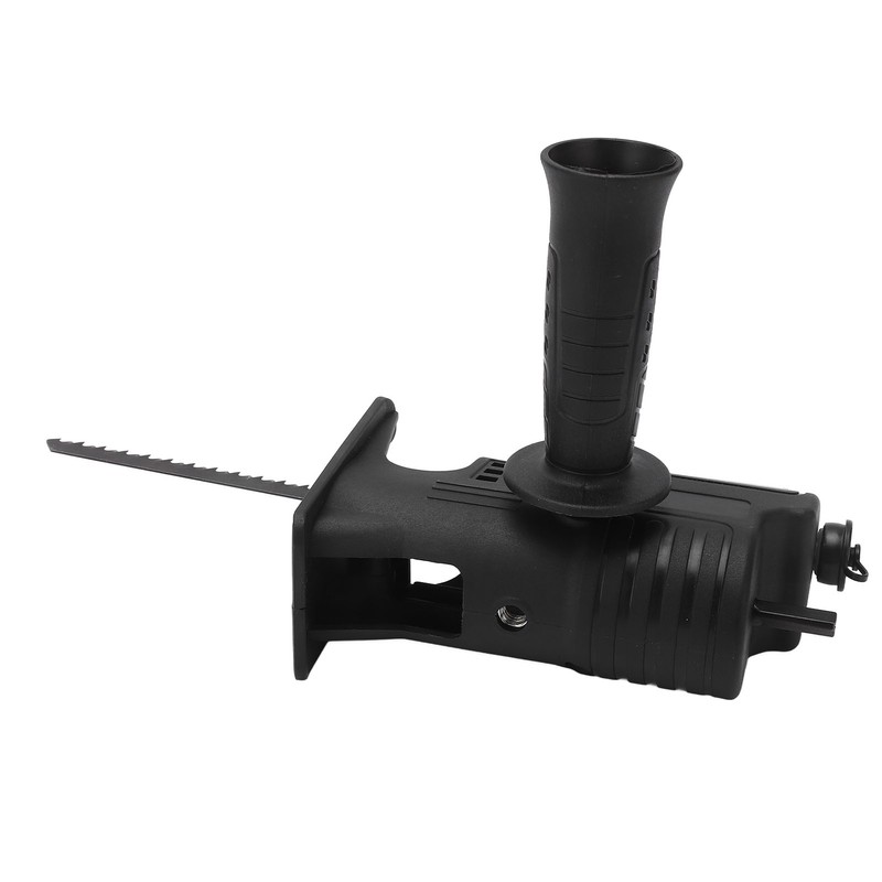 Black Electric Drill to Chain Saw Adapter Converter Ergonomic Electric