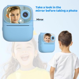 DIGITHINK 2025 Kids Print Camera,Best Gifts for Boys and Girls,32GB Memory,2.4 inch Front and Rear Camera with 1080p for Toddler and Teenagers Age 4-13 Year Old