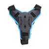 TELESIN Motorcycle Helmet Strap Mount with Frame Housing for GoPro