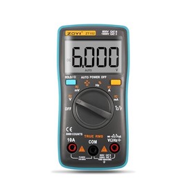 ZOYI ZT-102 Digital Multimeter - True RMS, Auto-Ranging, AC/DC Voltage, Current, NCV