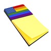 Caroline's Treasures USA Gay Pride Sticky Note Holder