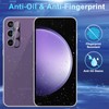 CWQZGUF Screen Protector Compatible with Galaxy S23 FE 5G, [4+4