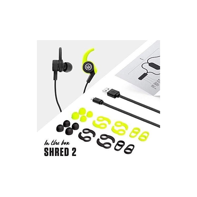 Wicked Audio Shred2 — Wireless Bluetooth Sweat Proof Earbud —
