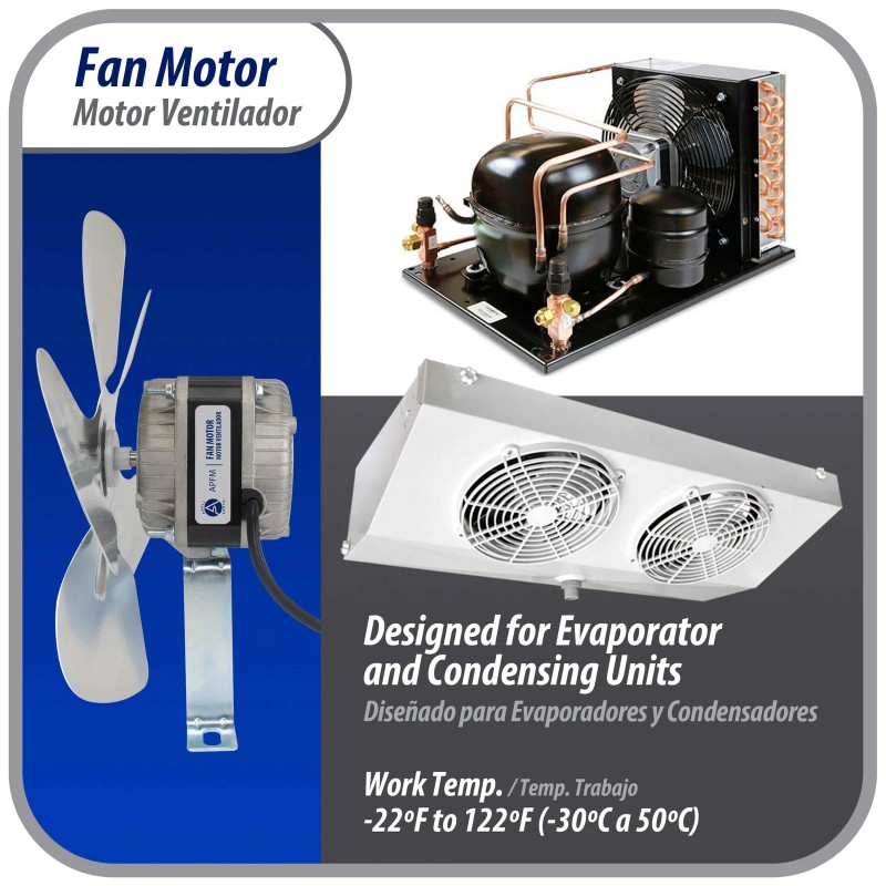 Appli Parts APFM-162E 16W refrigeration condenser and evaporator motor 220V